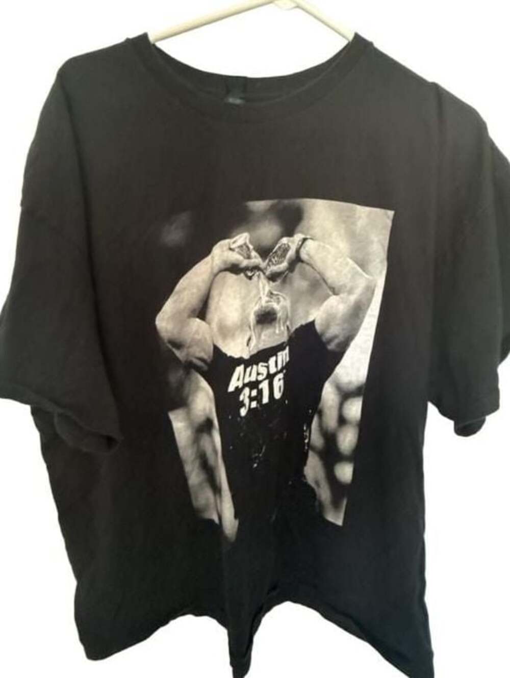 WWF Stone Cold Steve Austin 3:16 Beer Drinking T-Shirt